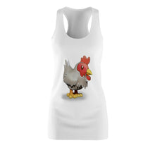 Load image into Gallery viewer, Chicken Women&#39;s Cut &amp; Sew Racerback Dress
