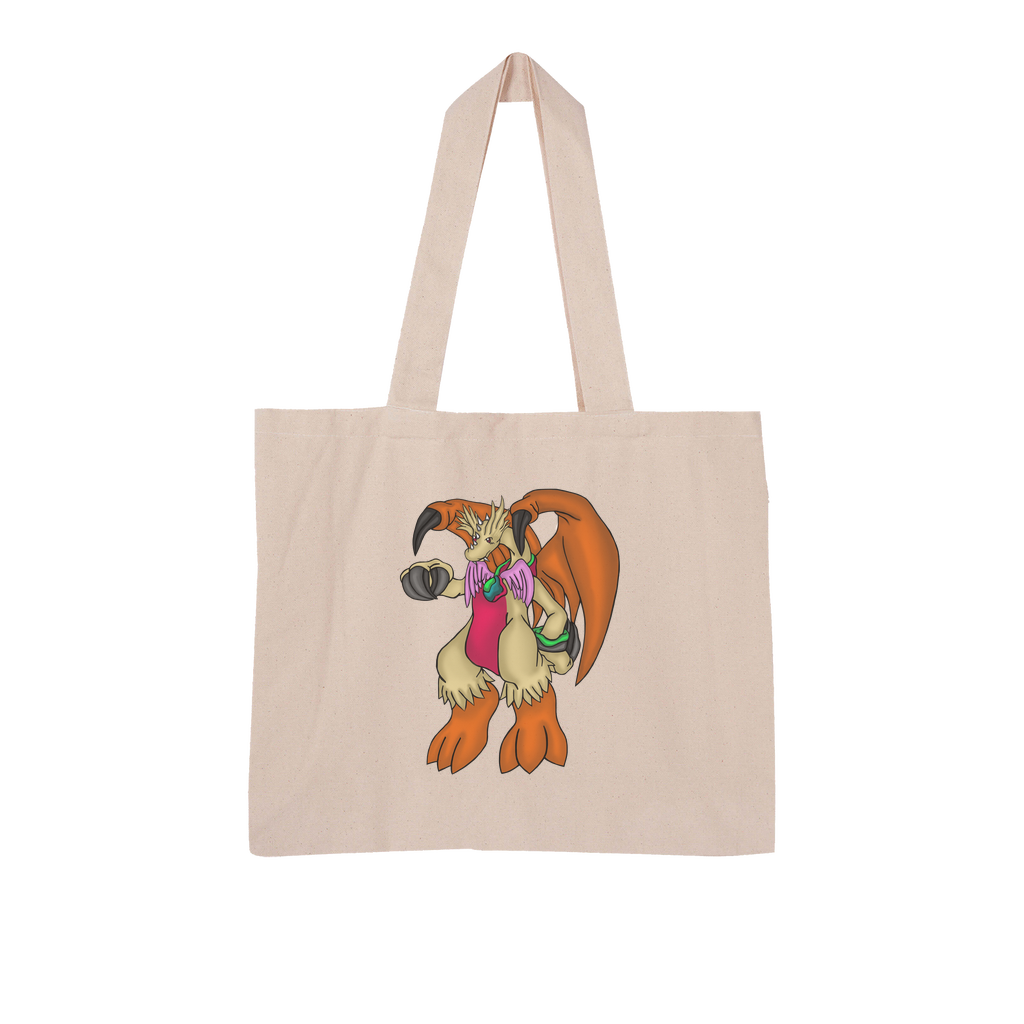 Angechardragon Large Organic Tote Bag