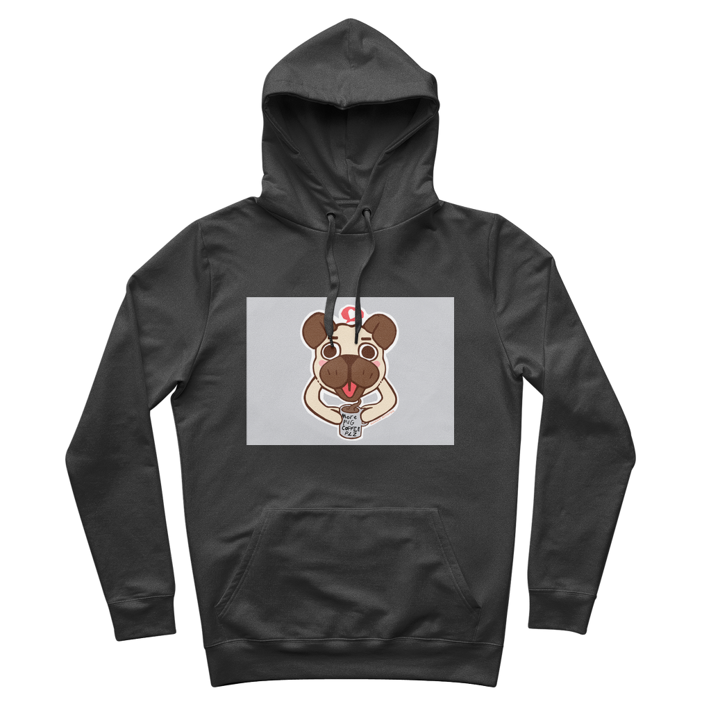 Pug Premium Adult Hoodie
