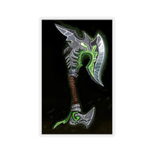 Load image into Gallery viewer, Fel Axe Kiss-Cut Stickers

