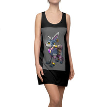 Load image into Gallery viewer, White Amara Women&#39;s Cut &amp; Sew Racerback Dress
