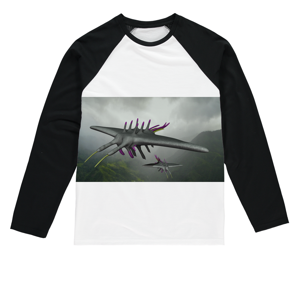 Alpha Creature Sublimation Baseball Long Sleeve T-Shirt