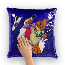 Load image into Gallery viewer, Angechardragon Sequin Cushion Cover
