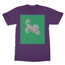 Load image into Gallery viewer, Cat Illustration Classic Adult T-Shirt
