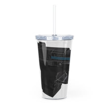 Load image into Gallery viewer, 22 Calibur Plastic Tumbler with Straw
