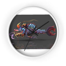 Load image into Gallery viewer, Ryuuk the Fish Dragon God Wall clock
