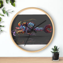 Load image into Gallery viewer, Ryuuk the Fish Dragon God Wall clock
