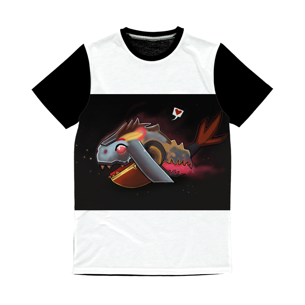 Whale Strider Classic Sublimation Panel T-Shirt