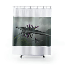 Load image into Gallery viewer, Alpha Creature Shower Curtains
