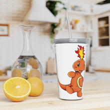 Load image into Gallery viewer, Angetapir Plastic Tumbler with Straw
