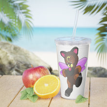 Load image into Gallery viewer, Angebear Plastic Tumbler with Straw
