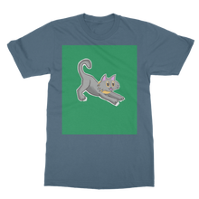 Load image into Gallery viewer, Cat Illustration Classic Adult T-Shirt
