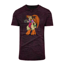 Load image into Gallery viewer, Angechardragon Acid Washed T-Shirt
