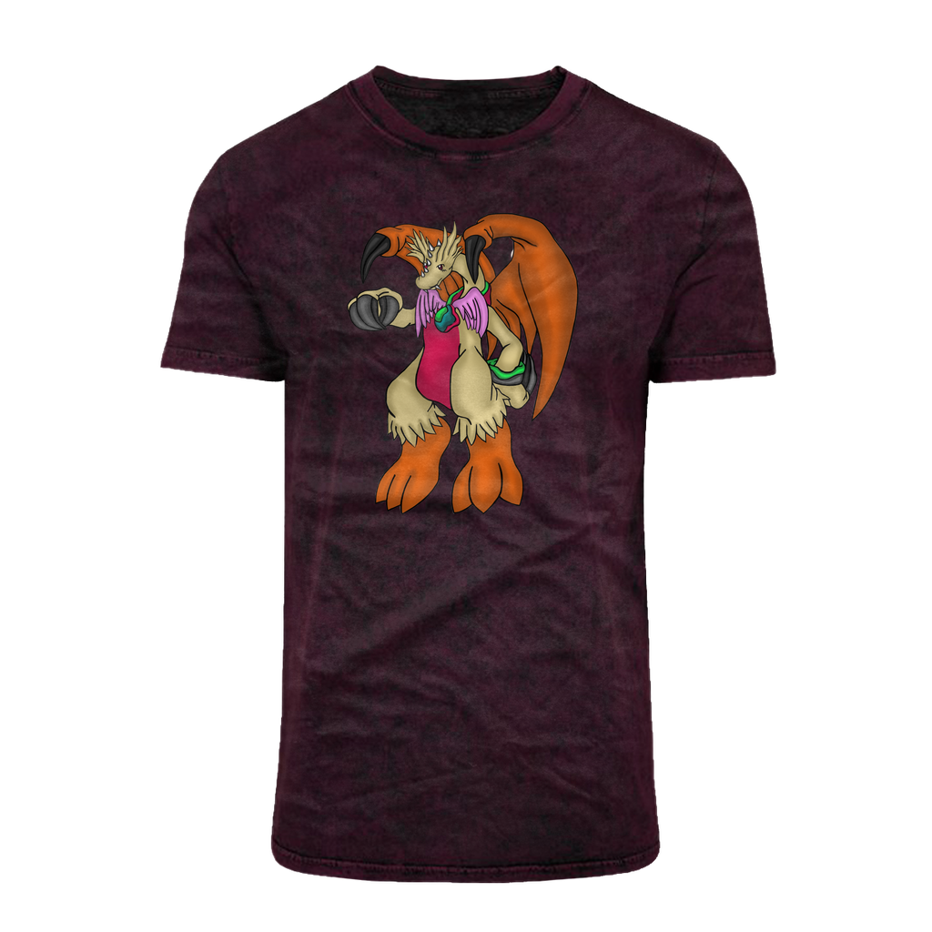 Angechardragon Acid Washed T-Shirt