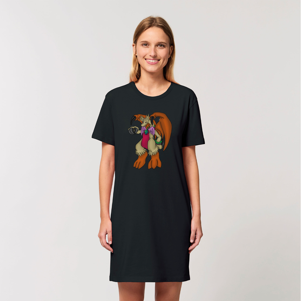 Angechardragon Organic T-Shirt Dress