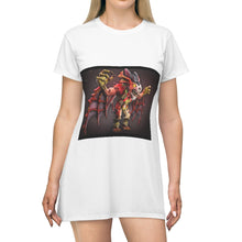 Load image into Gallery viewer, Rock Creature All Over Print T-Shirt Dress
