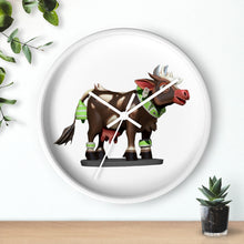Load image into Gallery viewer, Brown Cow Wall clock
