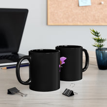 Load image into Gallery viewer, Angebear Black mug 11oz
