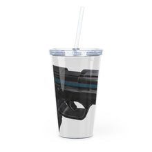 Load image into Gallery viewer, 22 Calibur Plastic Tumbler with Straw
