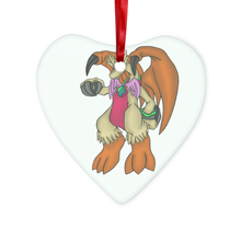 Load image into Gallery viewer, Angechardragon Glass Hanging Ornament
