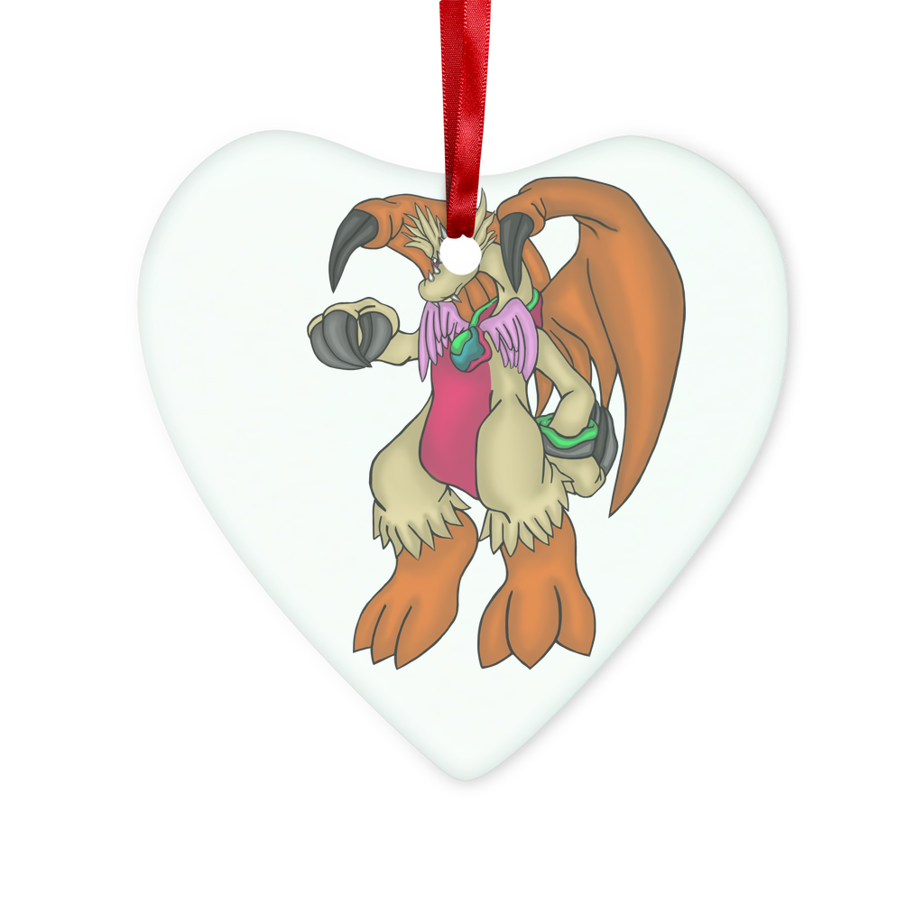 Angechardragon Glass Hanging Ornament