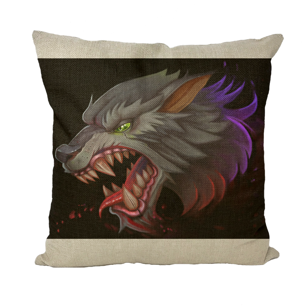 Wolf Throw Pillows