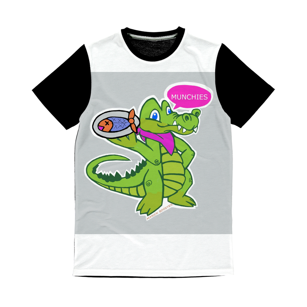 Diner Croc Classic Sublimation Panel T-Shirt