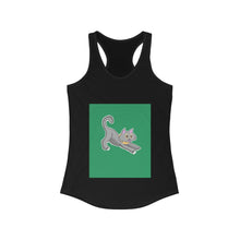 Load image into Gallery viewer, Grey Kitty Women&#39;s Ideal Racerback Tank
