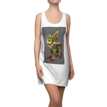 Load image into Gallery viewer, Yellow Amara Women&#39;s Cut &amp; Sew Racerback Dress
