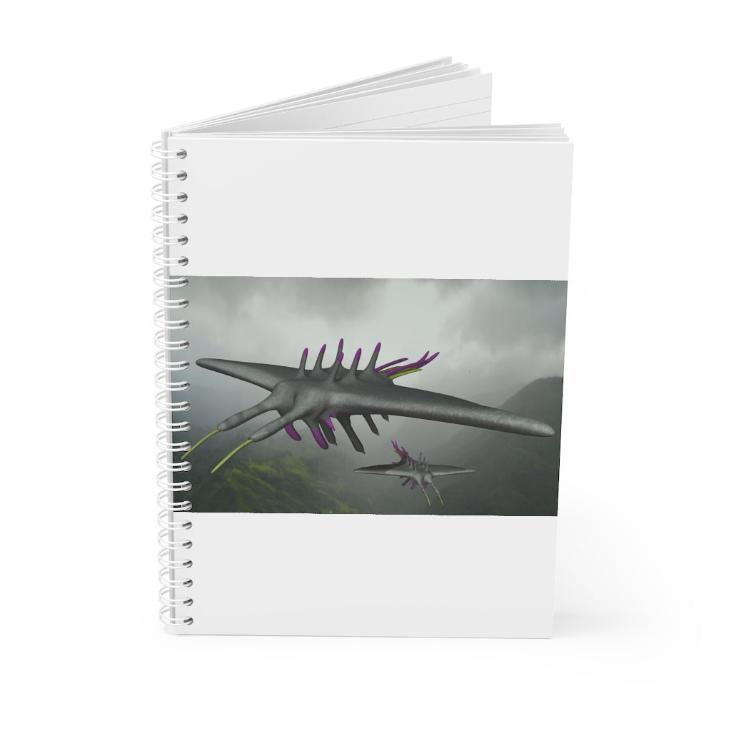 Alpha Creature Spiral Notebook