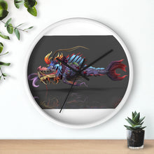 Load image into Gallery viewer, Ryuuk the Fish Dragon God Wall clock
