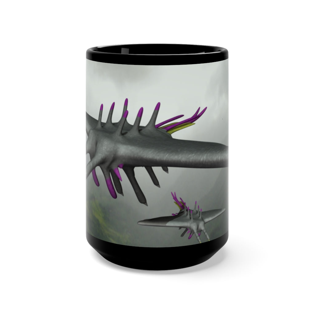 Alpha Creature Black Mug 15oz