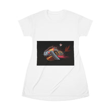 Load image into Gallery viewer, Mecha Whale Strider All Over Print T-Shirt Dress
