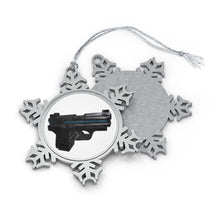 Load image into Gallery viewer, 22 Calibur Pewter Snowflake Ornament
