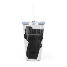 Load image into Gallery viewer, 22 Calibur Plastic Tumbler with Straw
