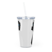 Load image into Gallery viewer, 22 Calibur Plastic Tumbler with Straw
