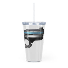 Load image into Gallery viewer, 22 Calibur Plastic Tumbler with Straw
