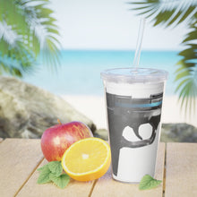 Load image into Gallery viewer, 22 Calibur Plastic Tumbler with Straw
