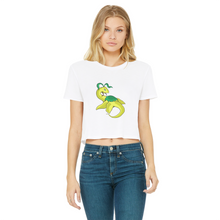 Load image into Gallery viewer, Alpro Classic Women&#39;s Cropped Raw Edge T-Shirt
