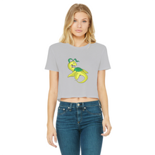 Load image into Gallery viewer, Alpro Classic Women&#39;s Cropped Raw Edge T-Shirt
