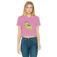 Load image into Gallery viewer, Alpro Classic Women&#39;s Cropped Raw Edge T-Shirt
