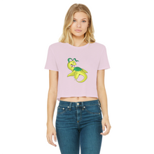 Load image into Gallery viewer, Alpro Classic Women&#39;s Cropped Raw Edge T-Shirt
