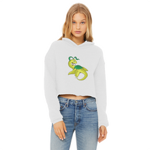 Load image into Gallery viewer, Alpro Ladies Cropped Raw Edge Hoodie
