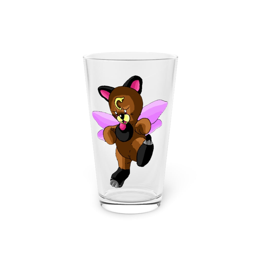 Angebear Pint Glass, 16oz