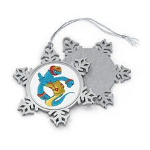 Load image into Gallery viewer, Aqrine Pewter Snowflake Ornament
