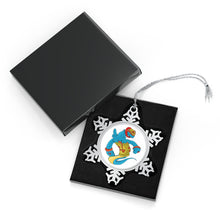 Load image into Gallery viewer, Aqrine Pewter Snowflake Ornament
