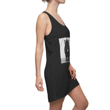 Load image into Gallery viewer, Black Kitty Women&#39;s Cut &amp; Sew Racerback Dress
