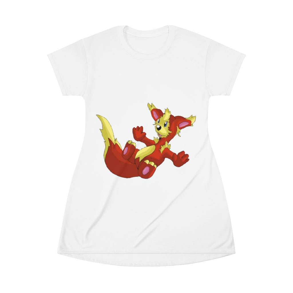 Blazeon All Over Print T-Shirt Dress