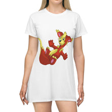 Load image into Gallery viewer, Blazeon All Over Print T-Shirt Dress
