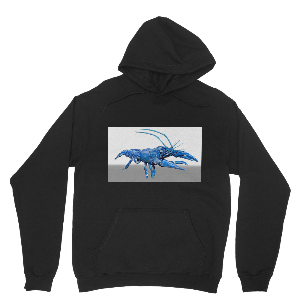 Blue Crawfish Classic Adult Hoodie
